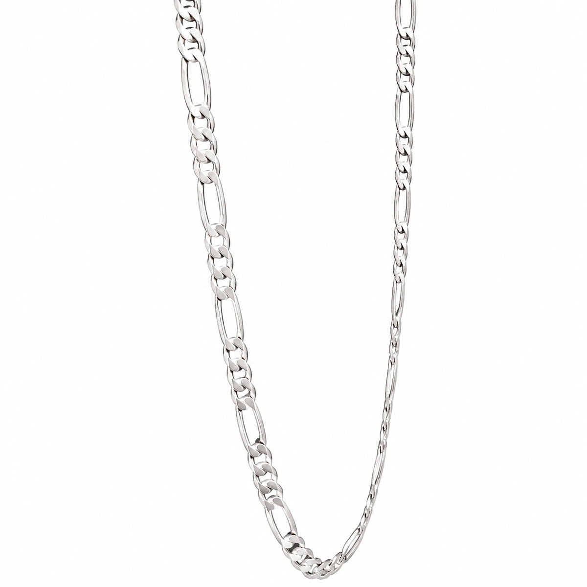 Alencia Heritage Figaro Silver Chain