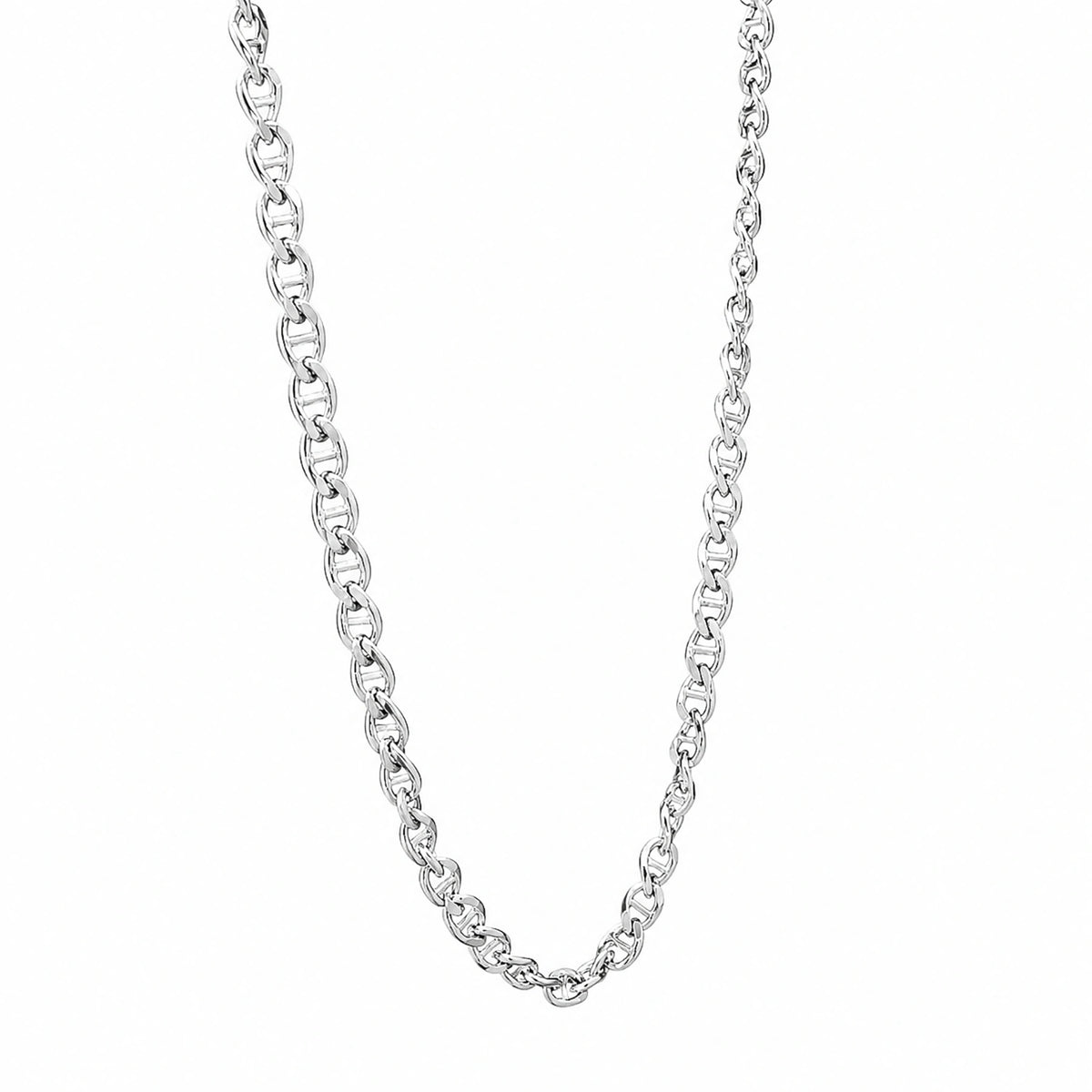 Alencia Classic Anchor Silver Chain