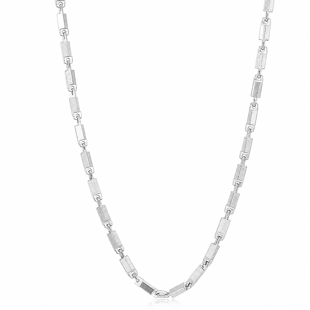 Alencia Vertex Link Silver Chain