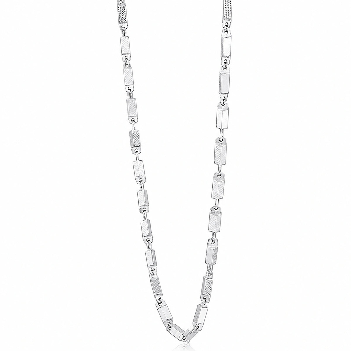 Alencia Vertex Link Silver Chain