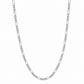 Alencia Classic Figaro Silver Chain