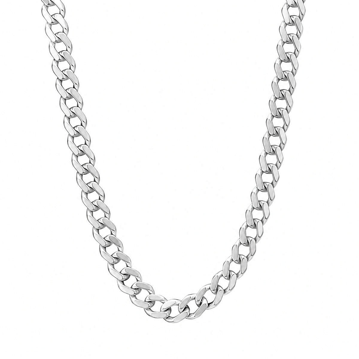 Alencia Luxe Cuban Silver Chain