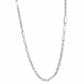 Alencia Urban Bar Link Silver Chain