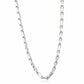 Alencia Limited Edition Figaro Link Silver Chain Necklace