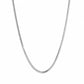 Alencia Limited Edition Snake Chain Silver Necklace