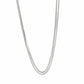 Alencia Limited Edition Snake Chain Silver Necklace