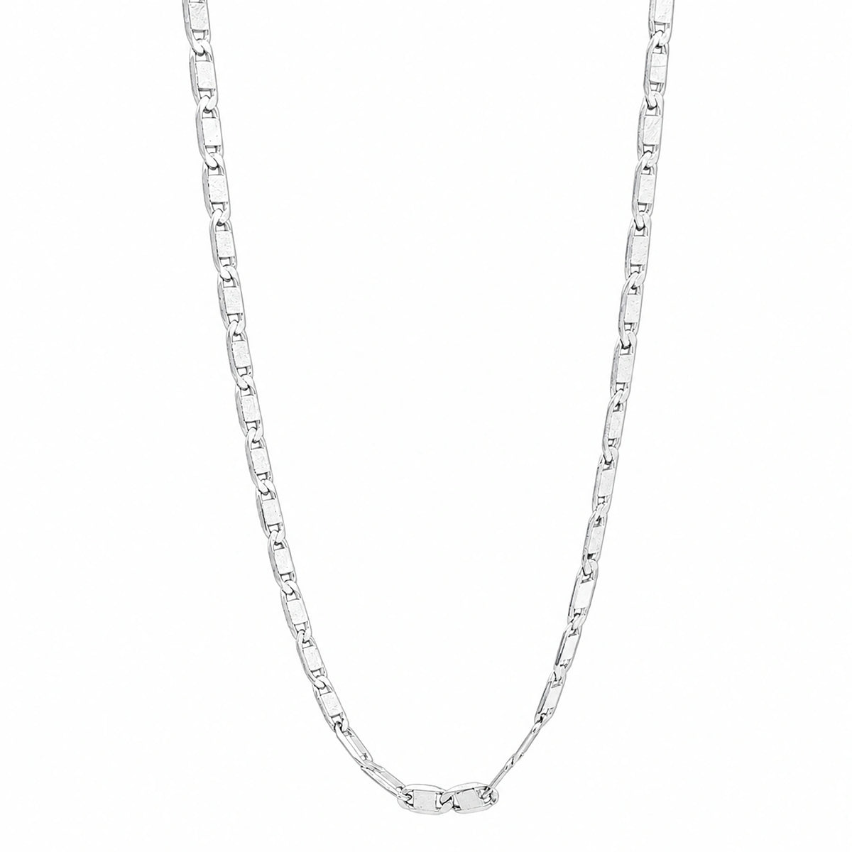 Alencia Signature Figaro 925 Sterling Silver Chain Necklace – Limited Edition