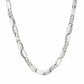 Alencia Royale Geometric Link 925 Sterling Silver Chain Necklace