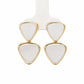 Golden Triangle Drop Earrings