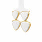 Golden Triangle Drop Earrings
