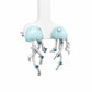 Ocean Jellyfish Blue Drop Earrings