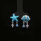 Ocean Charm Shell & Starfish Earrings