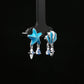 Ocean Charm Shell & Starfish Earrings