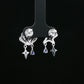 Ocean Charm Shell & Starfish Earrings