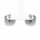 The Frost Crystal Cushion Studs