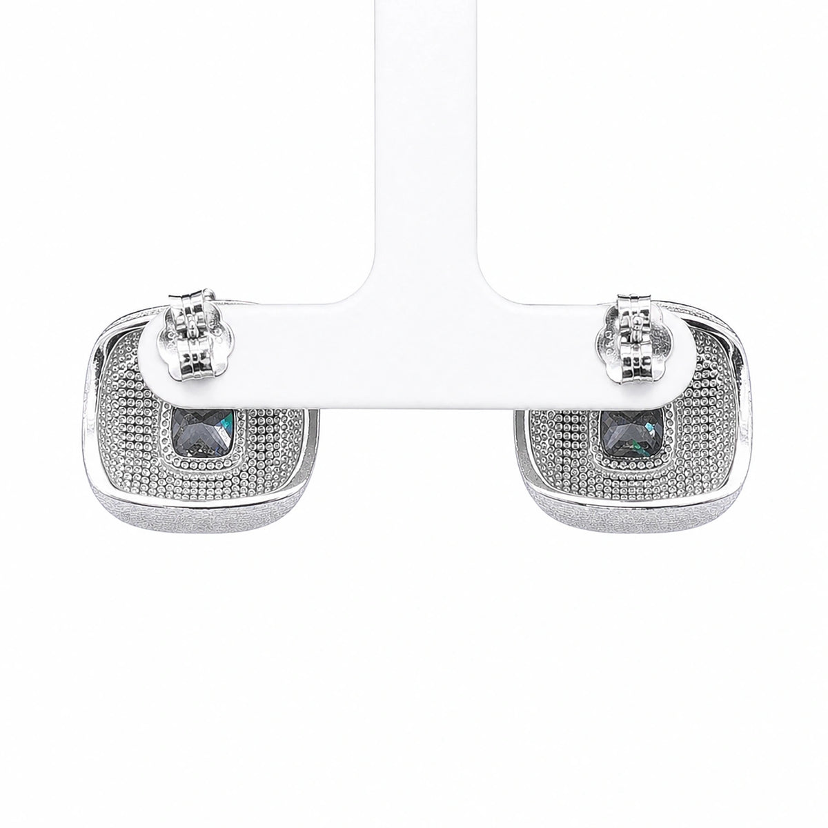 The Frost Crystal Cushion Studs