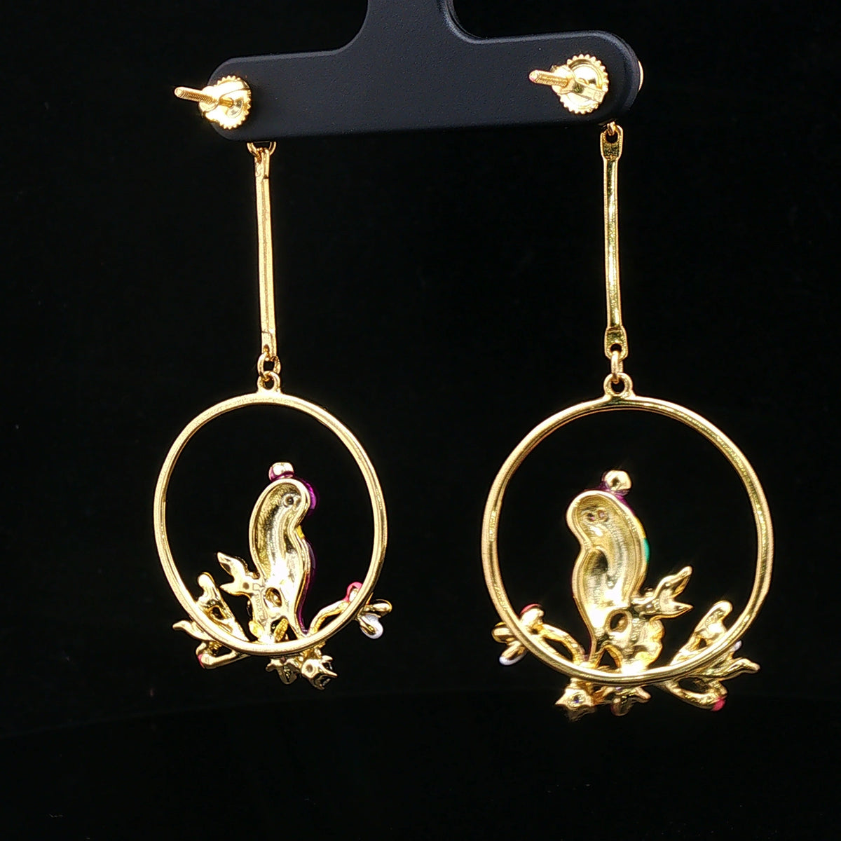 Butterfly Pearl Silver Stud Earrings