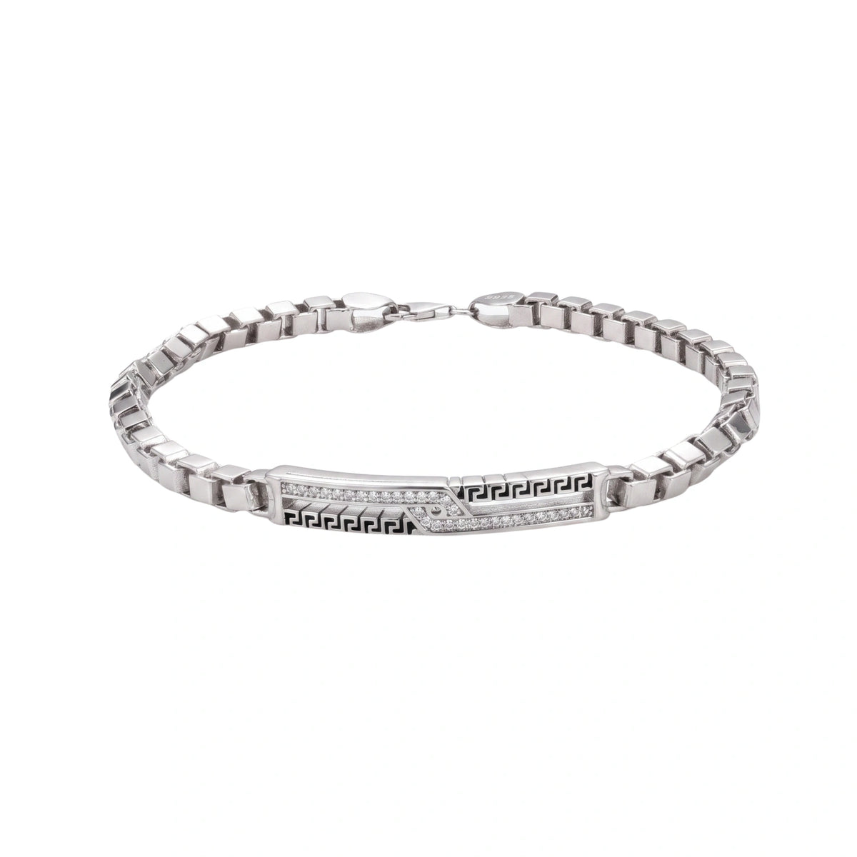 Alencia Regal Maze 925 Sterling Silver Bracelet