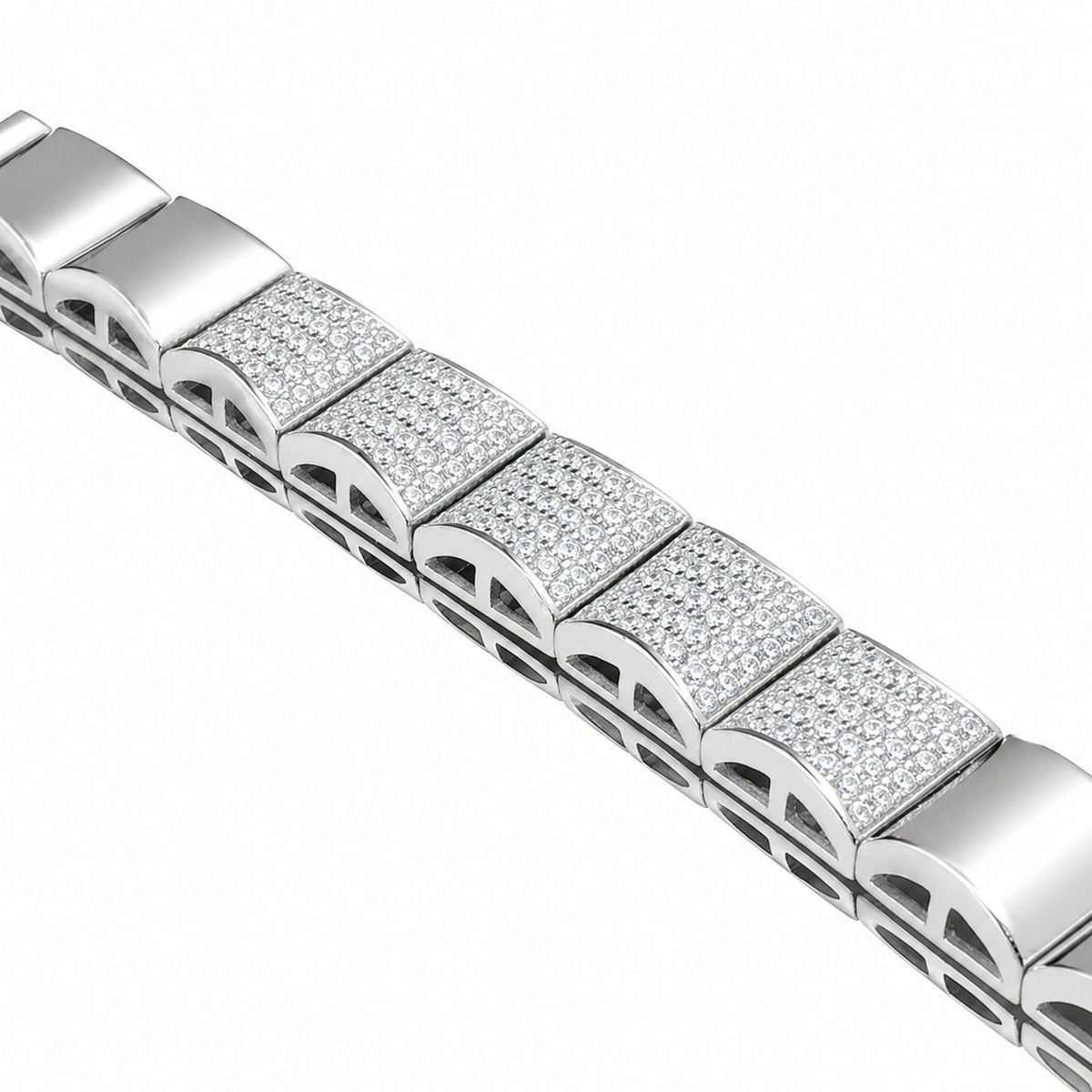 Alencia Luxe Pavé Link Bracelet