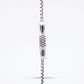 Alencia Geo Noir 925 Sterling Silver Bracelet