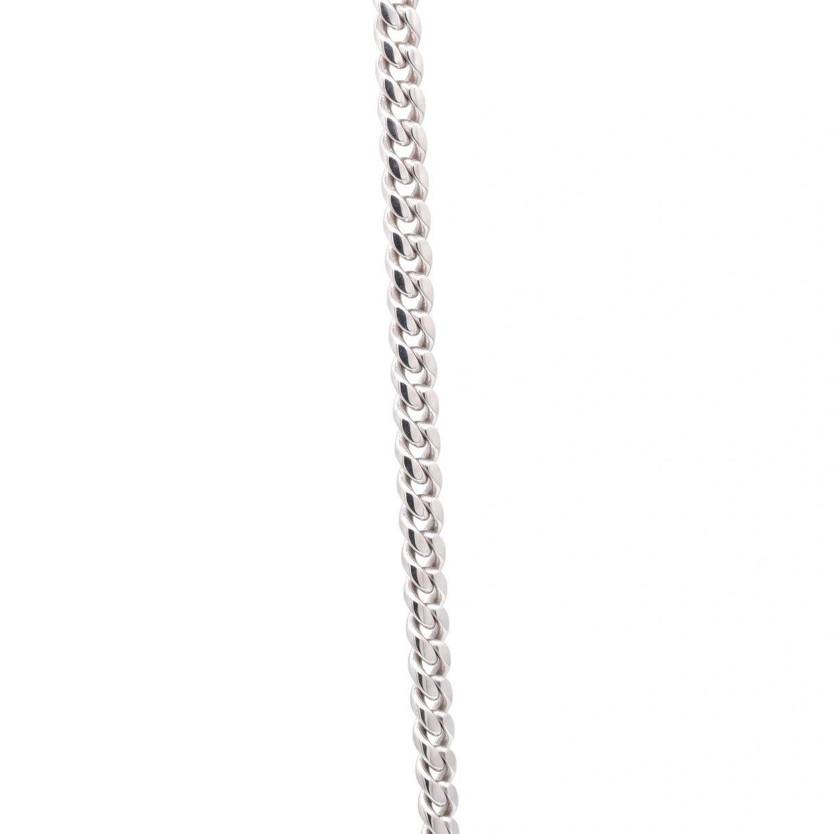 Alencia Slim Cuban 925 Sterling Silver Bracelet