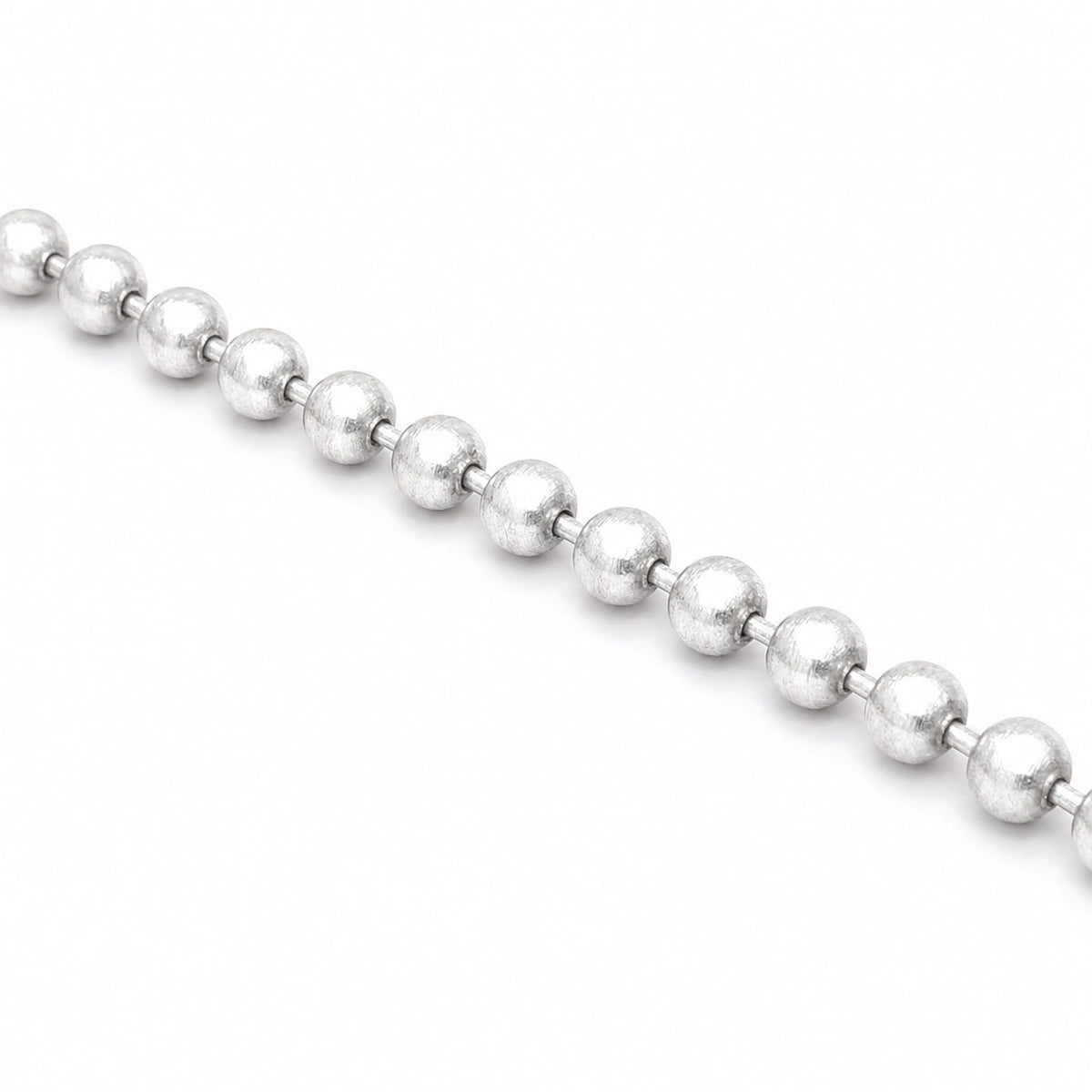 Alencia Classic Bead 925 Sterling Silver Bracelet