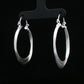 Silver Multi-Layer Hoop Earrings