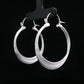Silver Multi-Layer Hoop Earrings