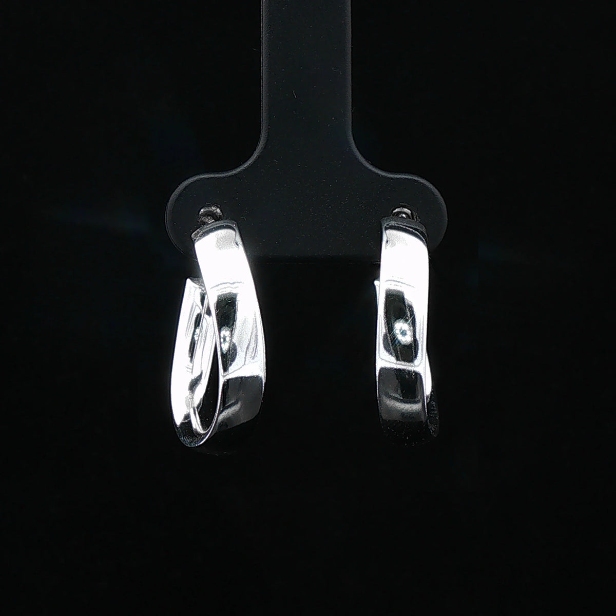 Classic Silver Hoop Earrings