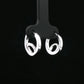 Silver Swirl Hoop Earrings