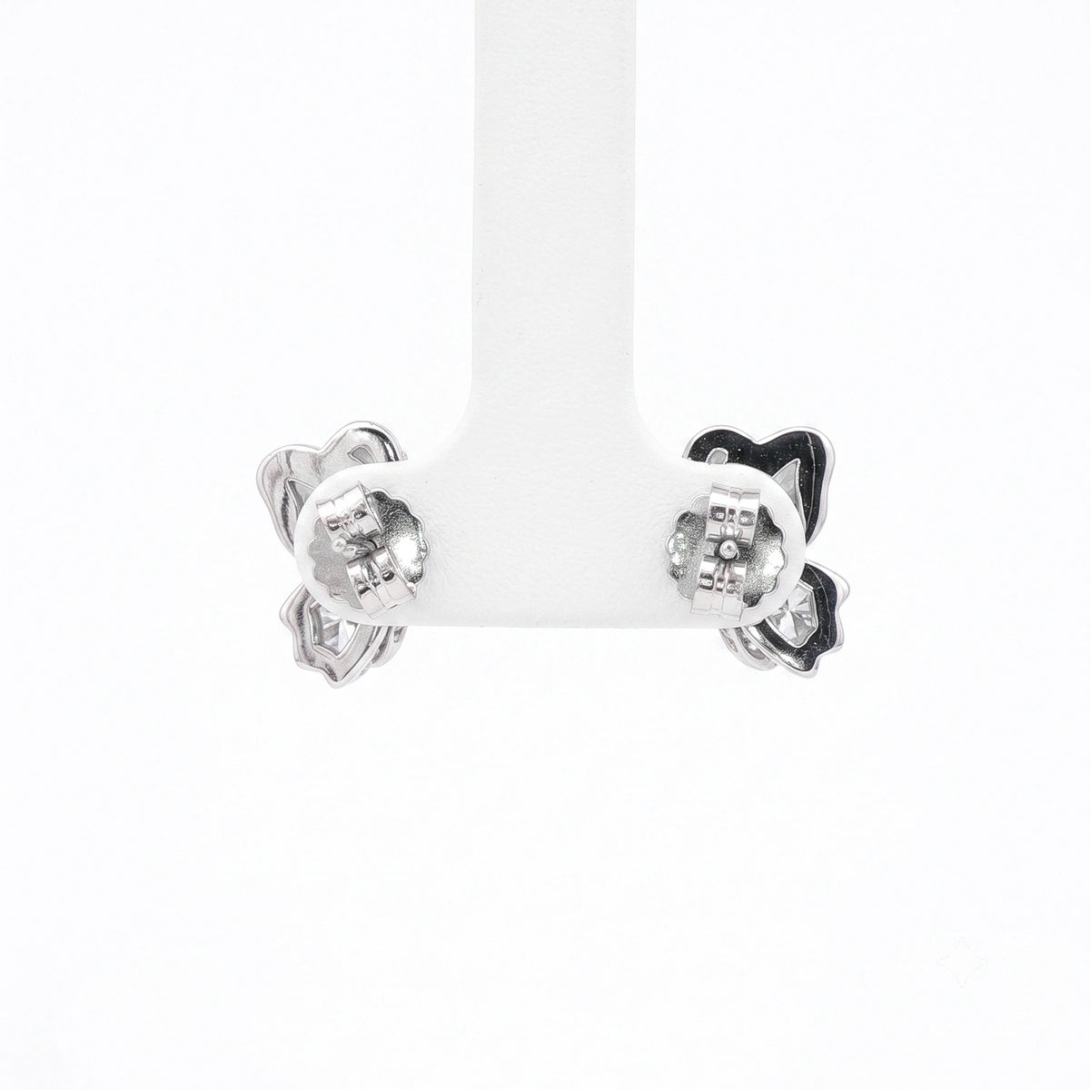 Butterfly Silver Stud Earrings