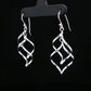 Silver Flow Drop Earrings