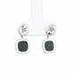 Emerald Dusk Cushion Bracelet