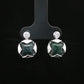 Silver Flow Drop Earrings