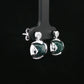Silver Flow Drop Earrings