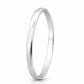 The Alencia Urban Sleek Silver Bangle