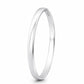 The Alencia Urban Sleek Silver Bangle