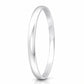 The Alencia Urban Sleek Silver Bangle