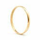 The Alencia Urban Sleek Gold Bangle