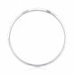 The Alencia Urban Beveled Edge Silver Bangle