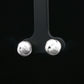 Silver Knot Stud Earrings