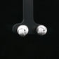 Silver Knot Stud Earrings