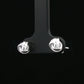Silver Knot Stud Earrings