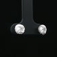 Silver Knot Stud Earrings