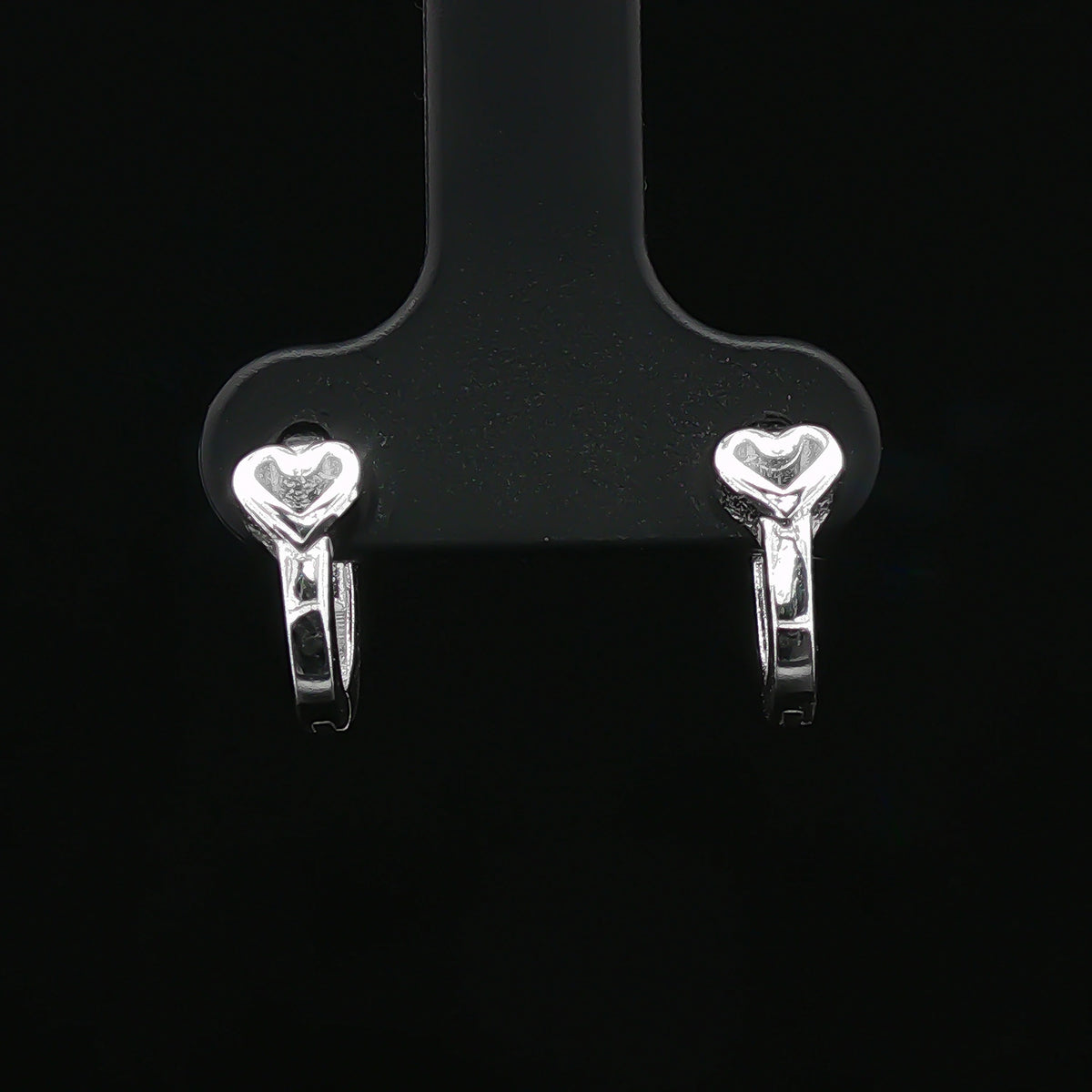Silver Knot Stud Earrings