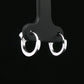 Silver Knot Stud Earrings