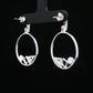 Geometric Circle Drop Earrings