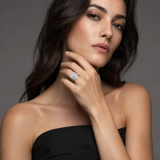 Regal Radiance Statement Ring