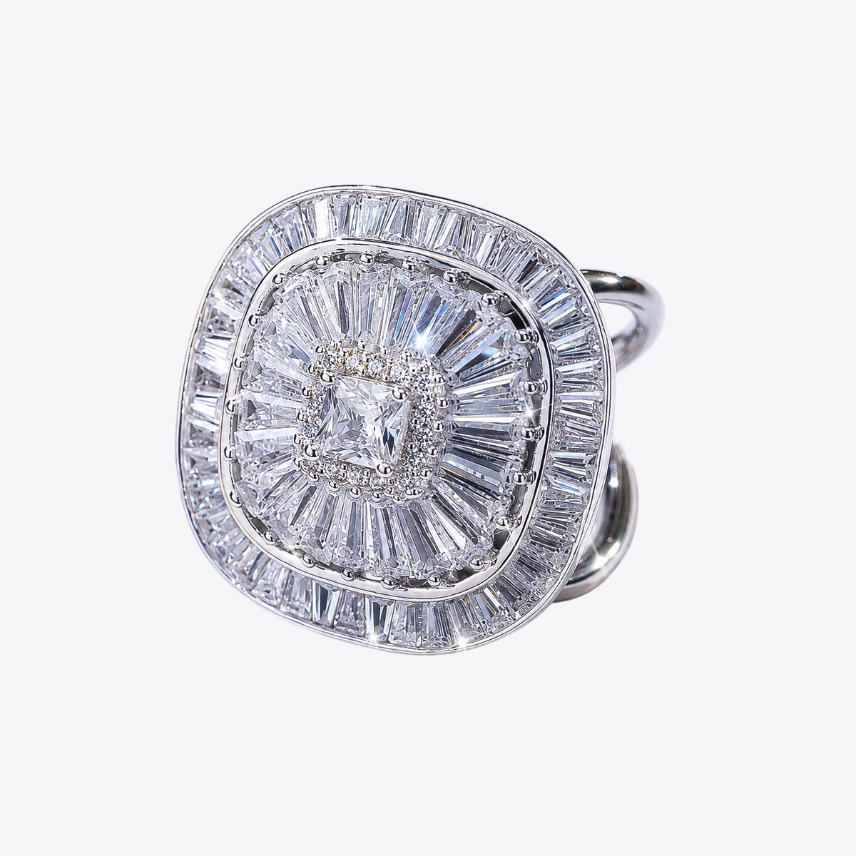 Regal Radiance Statement Ring