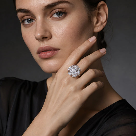 Celestia Radiance Statement Ring